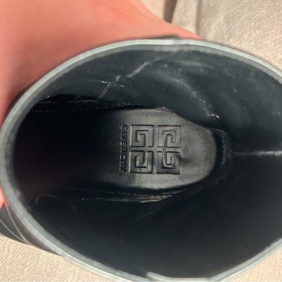 Givenchy Black and Gold G Cube Ankle Boots Size 40 - Picture 10 of 16